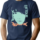 Bjork 1996 January Tour (Mint Light Melon) T-Shirt for Men & Women, T-Shirts Graphic Tee - Navy