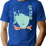 Bjork 1996 January Tour (Mint Light Melon) T-Shirt for Men & Women, T-Shirts Graphic Tee - Blue
