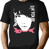 Bjork 1996 January Tour T-Shirt for Men & Women, T-Shirts Graphic Tee - Black
