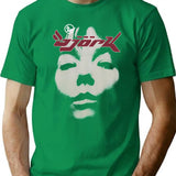 Bjork Homogenic Vintage Face Logo (White) T-Shirt for Men & Women, T-Shirts Graphic Tee - Green