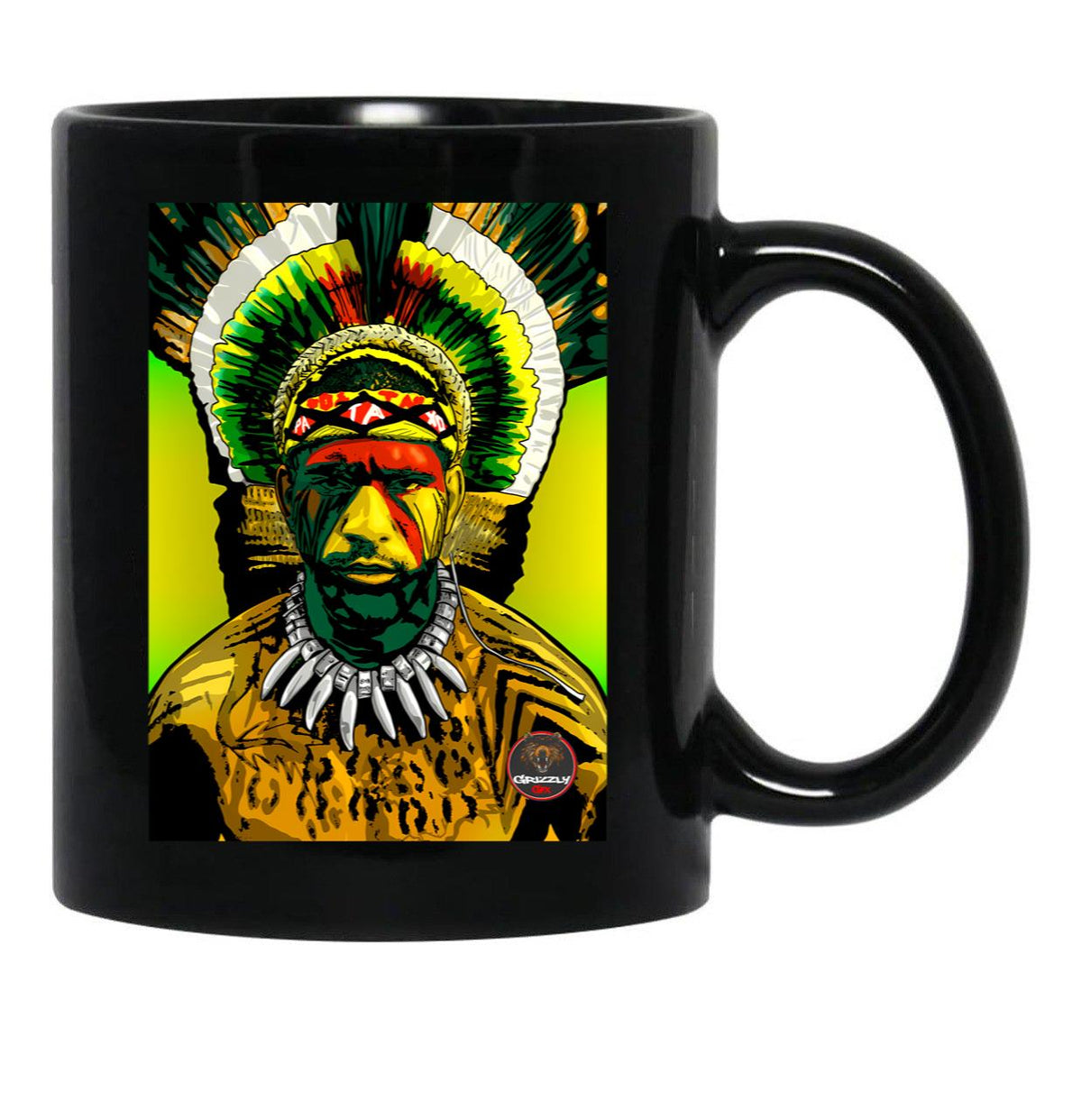 Black Alex Poatan Pereira Chama Black Coffee Mug, Gift Coffee Mug - Black
