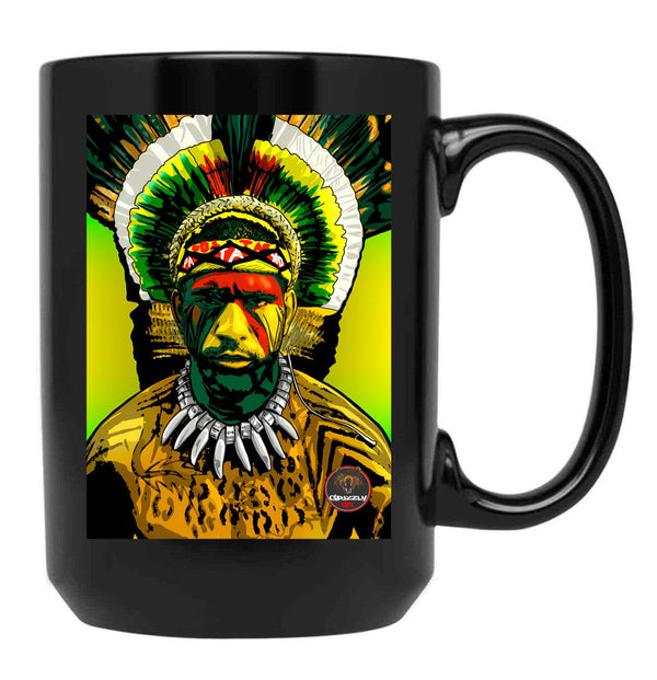 Black Alex Poatan Pereira Chama Black Coffee Mug, Gift Coffee Mug