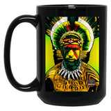 Black Alex Poatan Pereira Chama Black Coffee Mug, Gift Coffee Mug