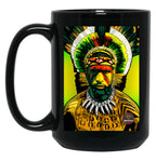 Black Alex Poatan Pereira Chama Black Coffee Mug, Gift Coffee Mug