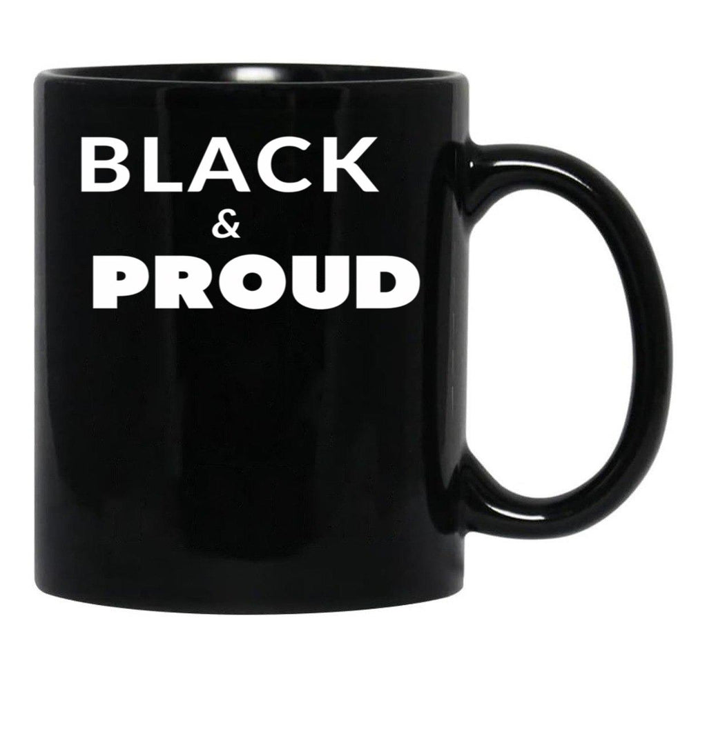 Black And Proud (11) Black Coffee Mug - Black