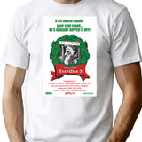 Black Art-Mas T-Shirt for Men & Women, T-Shirts Graphic Tee - White