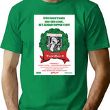 Black Art-Mas T-Shirt for Men & Women, T-Shirts Graphic Tee - Green
