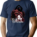 Black Christmas T-Shirt for Men & Women, T-Shirts Graphic Tee - Navy