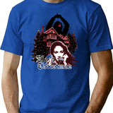 Black Christmas T-Shirt for Men & Women, T-Shirts Graphic Tee - Blue