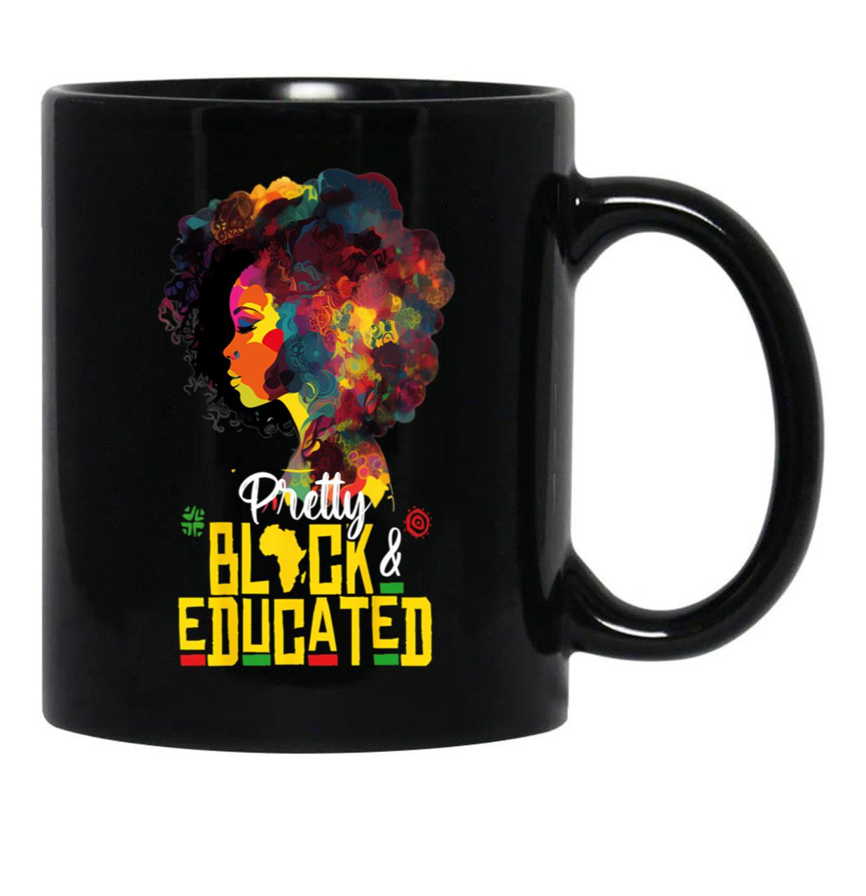 Black Girl Magic Black Coffee Mug - Black