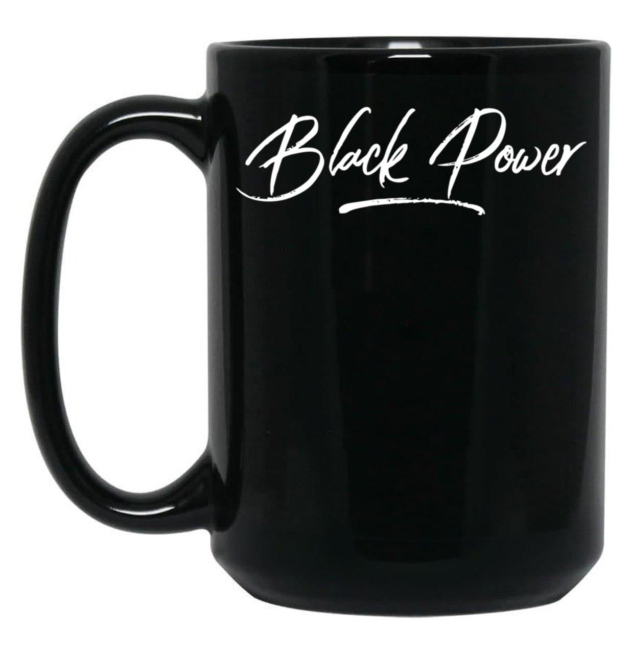 Black History Black Power Black Coffee Mug