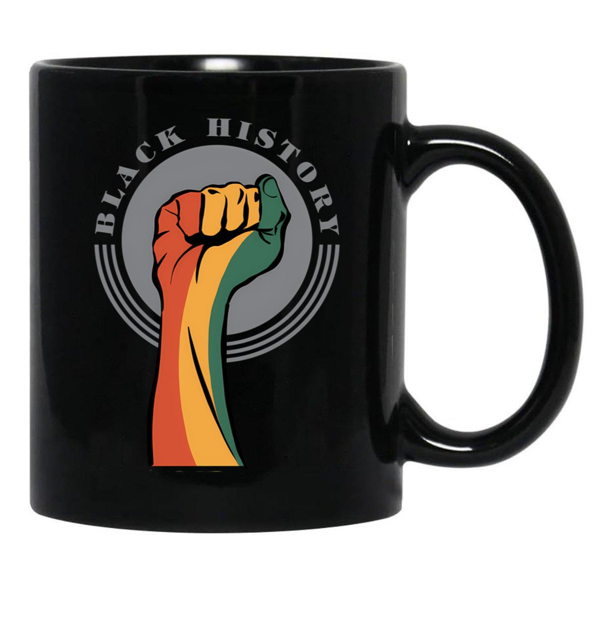 Black History Month Mug Black Pride Black Coffee Mug - Black