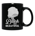 Black Is Beautiful Mug African American Pride History Black Coffee Mug - Black