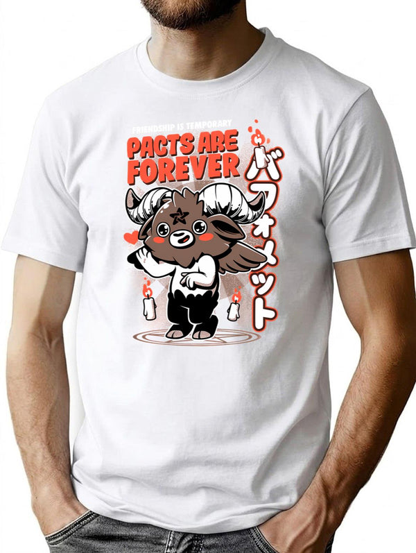 Black Pacts Are Forever T-Shirt for Men & Women, T-Shirts Graphic Tee - White