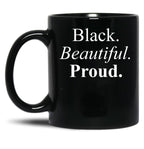 Black Power Black Coffee Mug