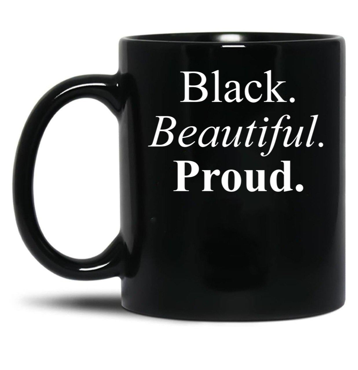 Black Power Black Coffee Mug