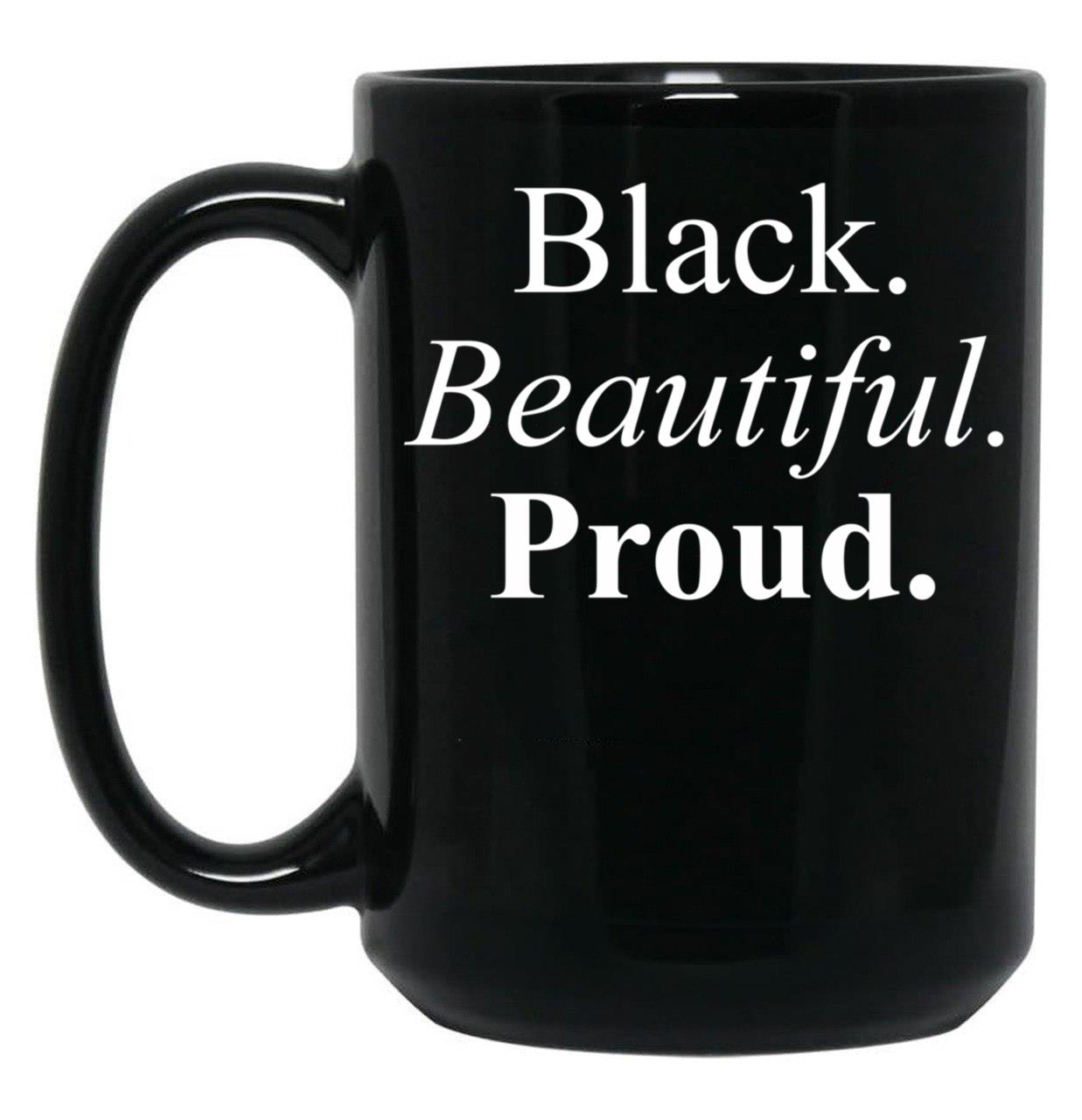 Black Power Black Coffee Mug