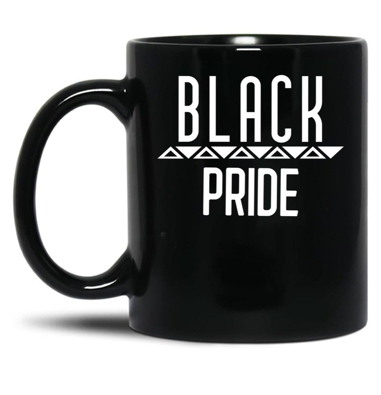 Black Pride Mugs And Merch - Achidesign Black Coffee Mug