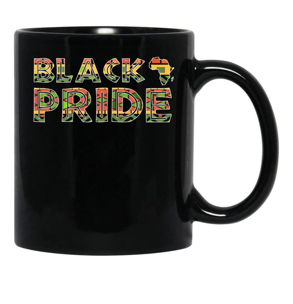Black Pride Black Coffee Mug - Black