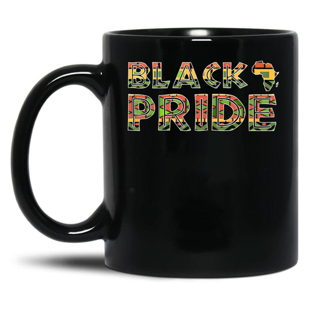 Black Pride Black Coffee Mug