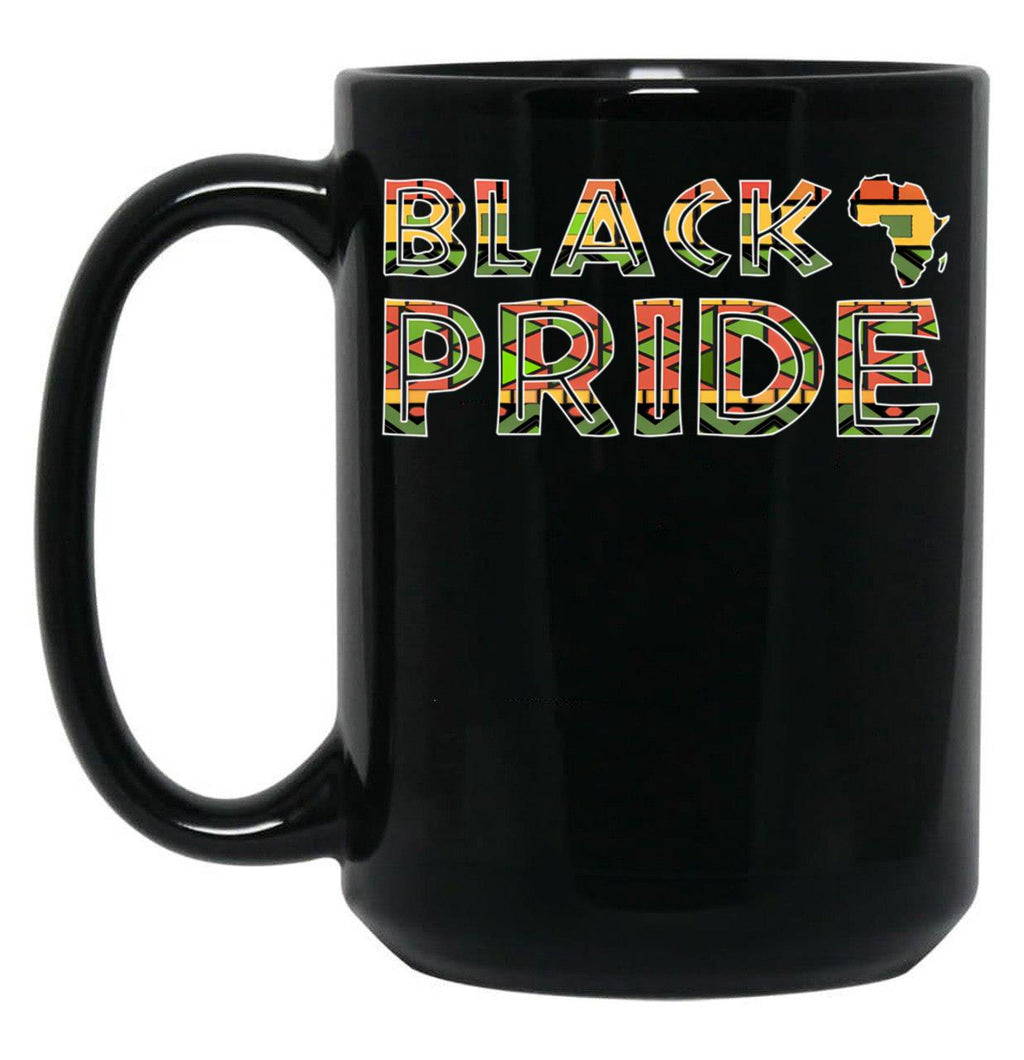 Black Pride Black Coffee Mug