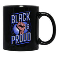 Black Proud Design Black Coffee Mug - Black