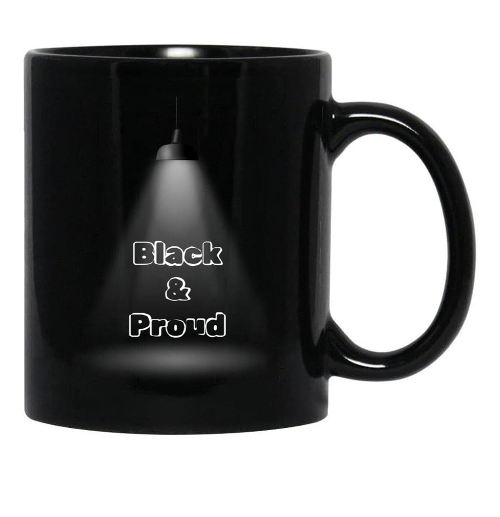 Black Proud. Black Coffee Mug - Black