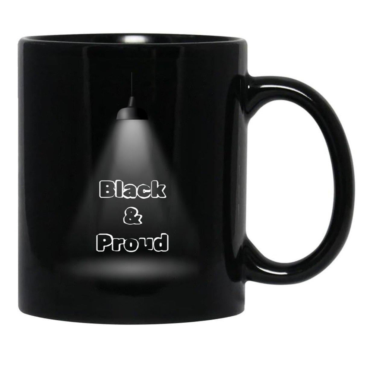 Black Proud. Black Coffee Mug - Black