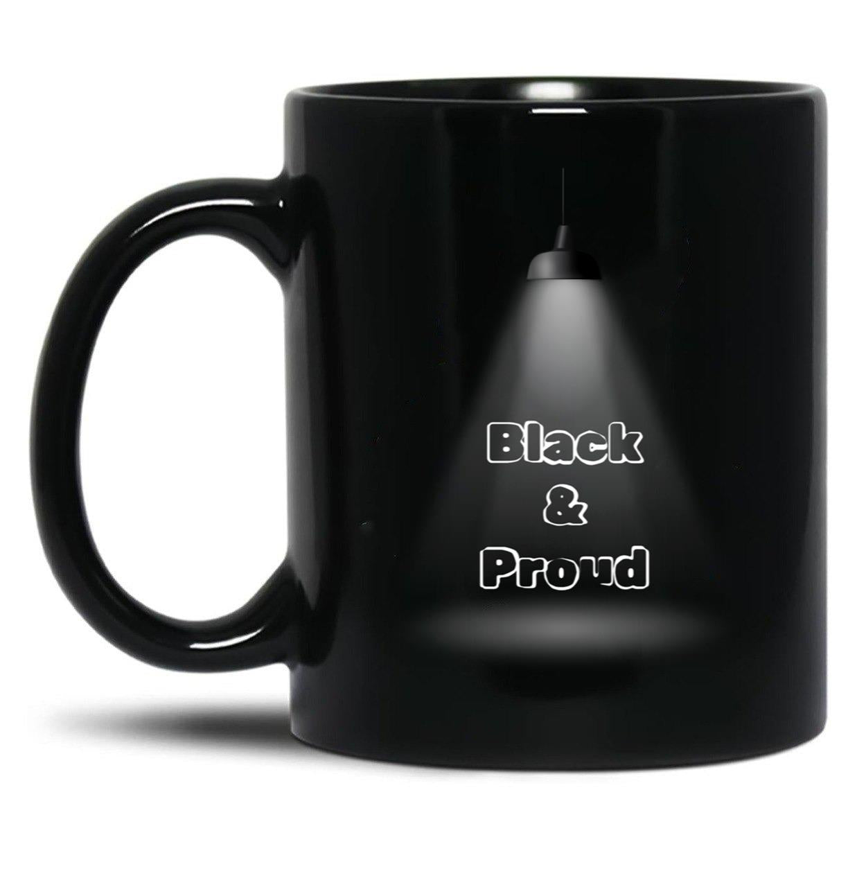 Black Proud. Black Coffee Mug