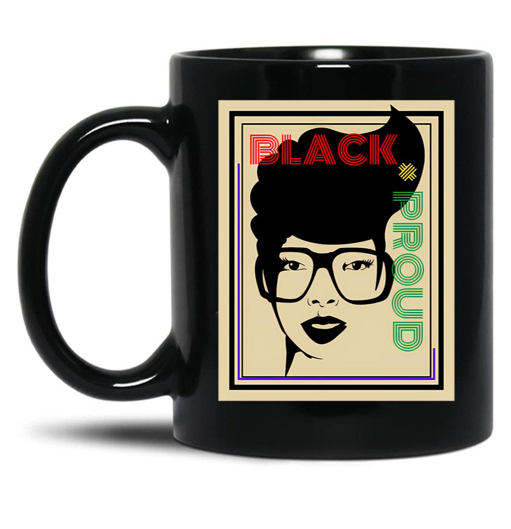 Black Proud Black Coffee Mug