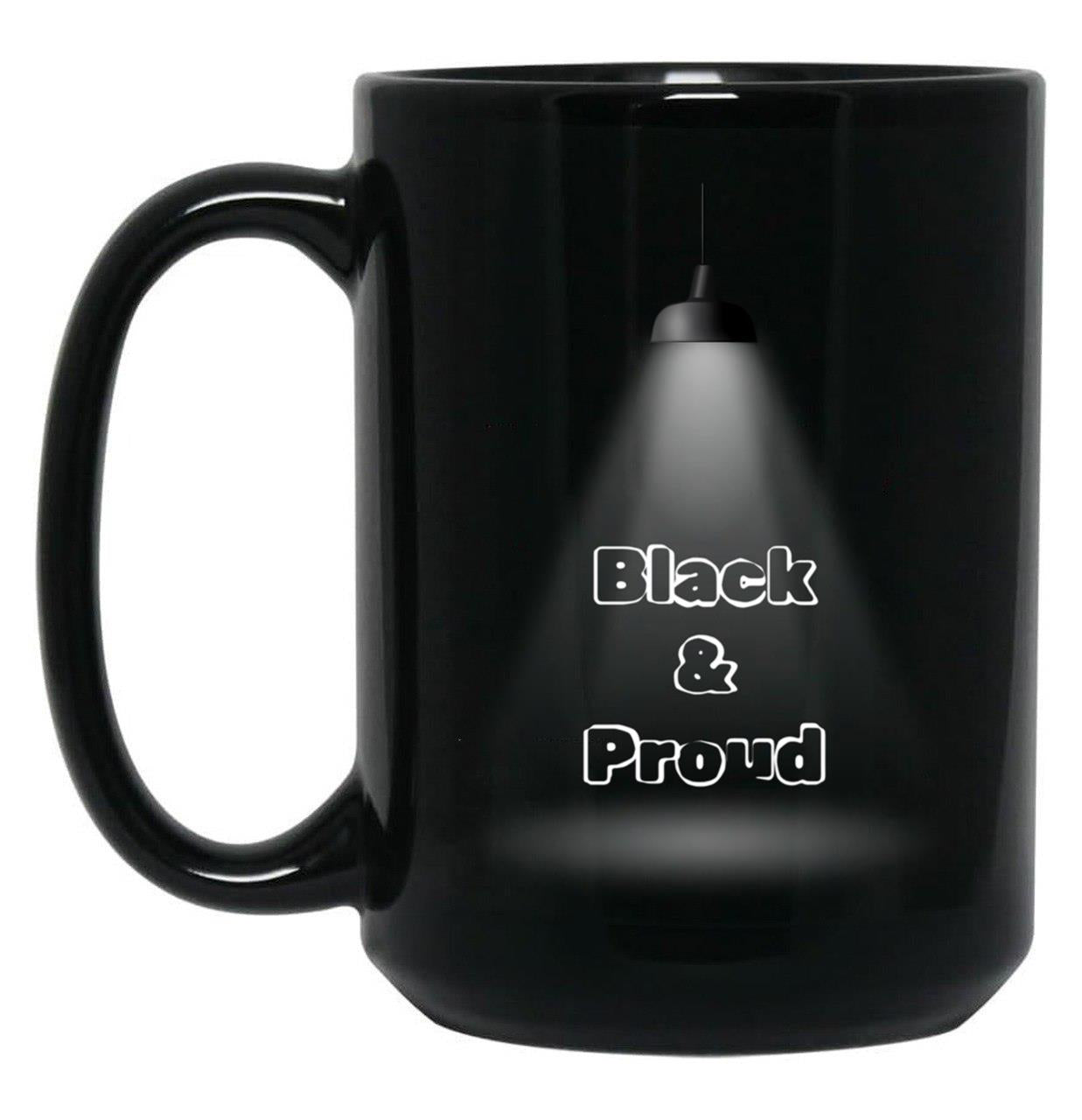 Black Proud. Black Coffee Mug