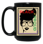 Black Proud Black Coffee Mug