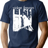Black Violent Women Band Vintage Retro Art T-Shirt for Men & Women, T-Shirts Graphic Tee - Navy
