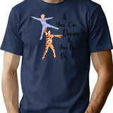 Blades Of Glory Quote Premium Heavyweight Cotton T-Shirt - Navy