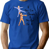 Blades Of Glory Quote Premium Heavyweight Cotton T-Shirt - Blue