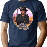 Blazing Saddles The Waco Kid Gift Fan T-Shirt for Men & Women, T-Shirts Graphic Tee - Navy