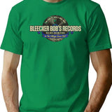 Bleecker Bob'S Records T-Shirt for Men & Women, T-Shirts Graphic Tee - Green