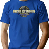 Bleecker Bob'S Records T-Shirt for Men & Women, T-Shirts Graphic Tee - Blue