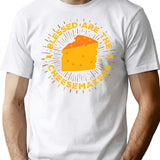 Blessed Are The Cheesemakers T-Shirt for Men & Women, T-Shirts Graphic Tee - White