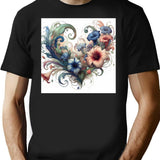 Blessing (2) T-Shirt for Men & Women, T-Shirts Graphic Tee - Black