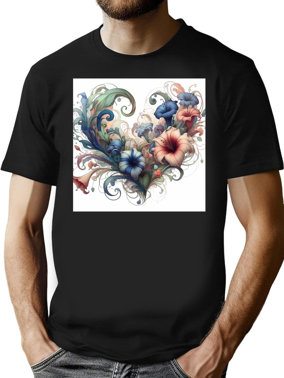 Blessing (2) T-Shirt for Men & Women, T-Shirts Graphic Tee - Black