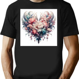 Blessing (3) T-Shirt for Men & Women, T-Shirts Graphic Tee - Black