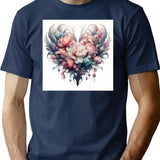Blessing (3) T-Shirt for Men & Women, T-Shirts Graphic Tee - Navy