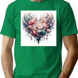Blessing (3) T-Shirt for Men & Women, T-Shirts Graphic Tee - Green
