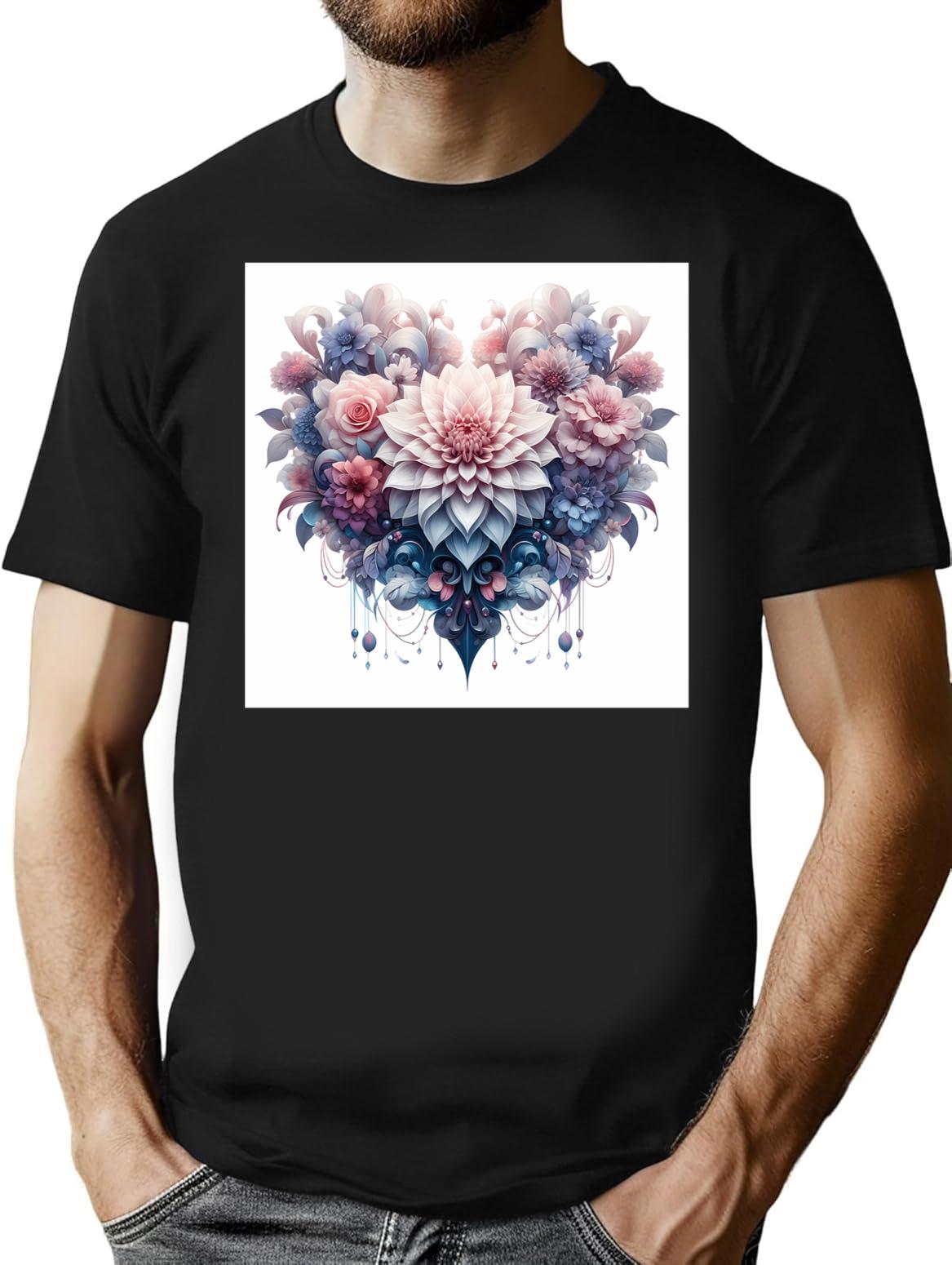 Blessing (4) T-Shirt for Men & Women, T-Shirts Graphic Tee - Black