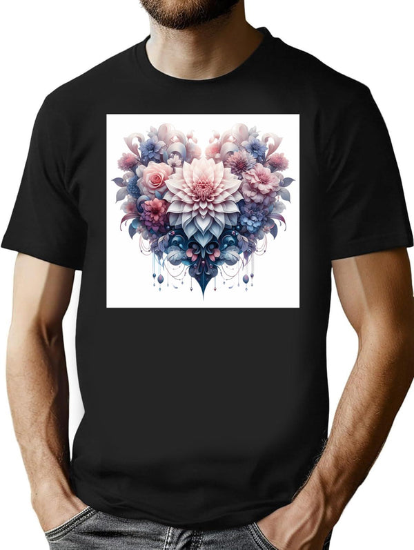 Blessing (4) T-Shirt for Men & Women, T-Shirts Graphic Tee - Black