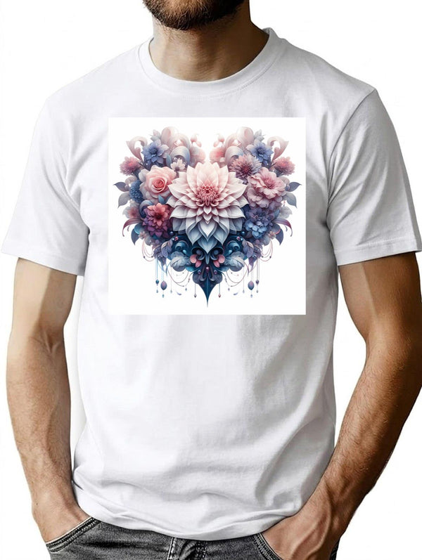 Blessing (4) T-Shirt for Men & Women, T-Shirts Graphic Tee - White