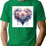Blessing (4) T-Shirt for Men & Women, T-Shirts Graphic Tee - Green