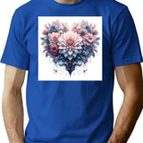 Blessing (4) T-Shirt for Men & Women, T-Shirts Graphic Tee - Blue