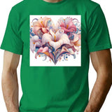 Blessing (6) T-Shirt for Men & Women, T-Shirts Graphic Tee - Green
